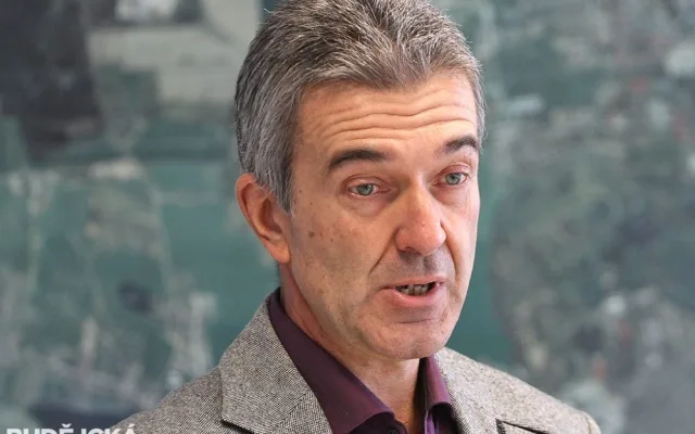 Předseda představenstva Teplárny České Budějovice Miroslav Houfek