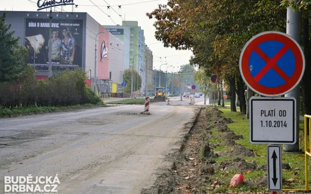Oprava asfaltového povrchu v ulici Oskara Nedbala