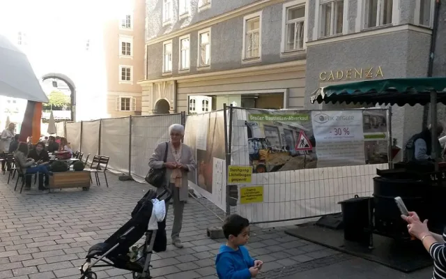 Stavba v rakouském Salcburku