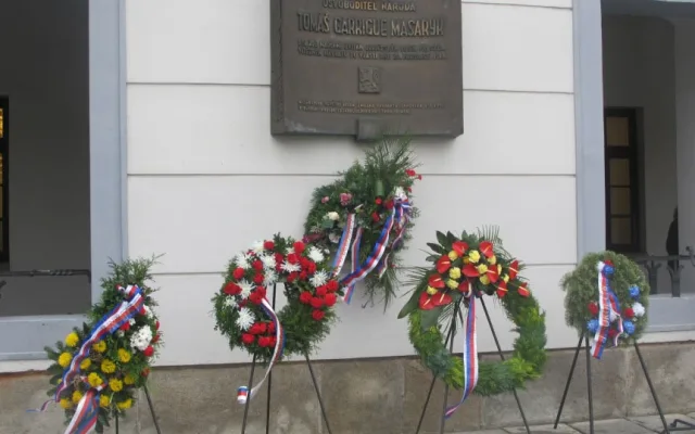 Pietní akt při příležitosti výročí založení samostatného československého státu