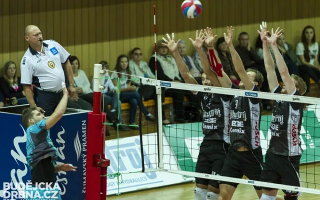 VK Jihostroj České Budějovice - Euro Sitex Příbram 3:0