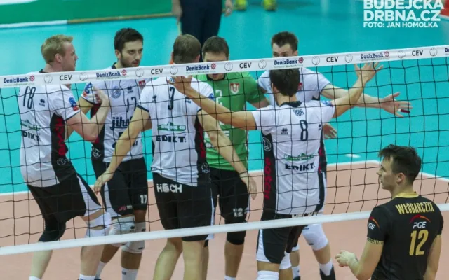 VK Jihostroj České Budějovice - PGE Skra Belchatow 1:3