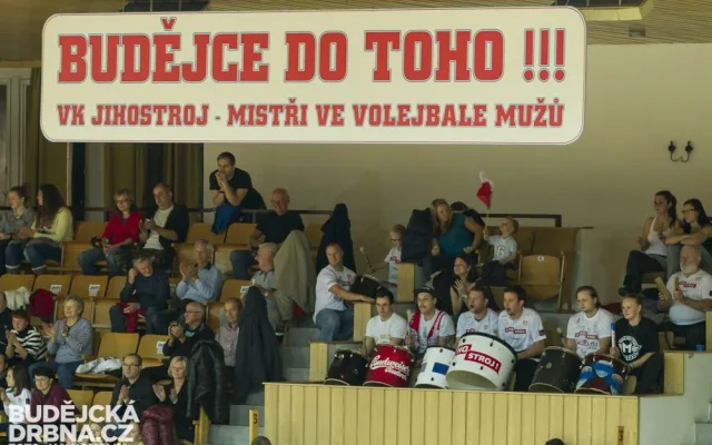 VK Jihostroj České Budějovice - SK Volejbal Ústí nad Labem 3:0