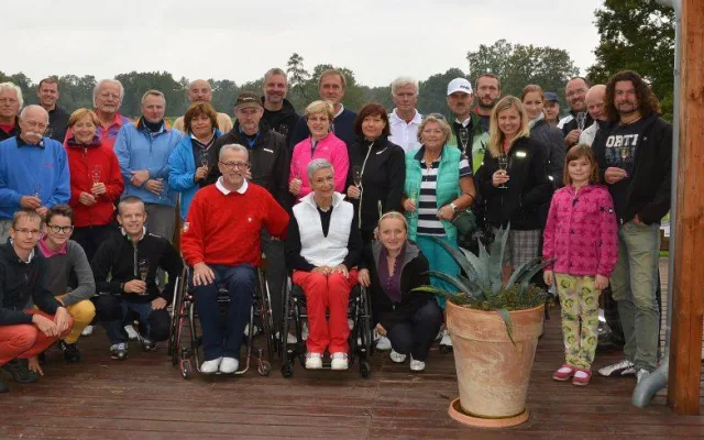 Mistrovství České republiky v golfu hendikepovaných na Hluboké. Foto Jana Brábníková