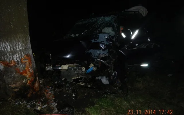 Tragická dopravní nehoda u Všechova