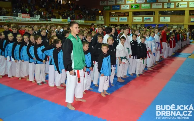 Mistrovství České republiky mládeže v karate v Českých Budějovicích