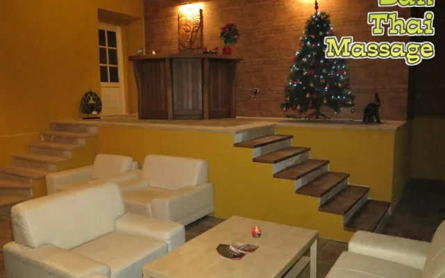 Interiér masážního salónu