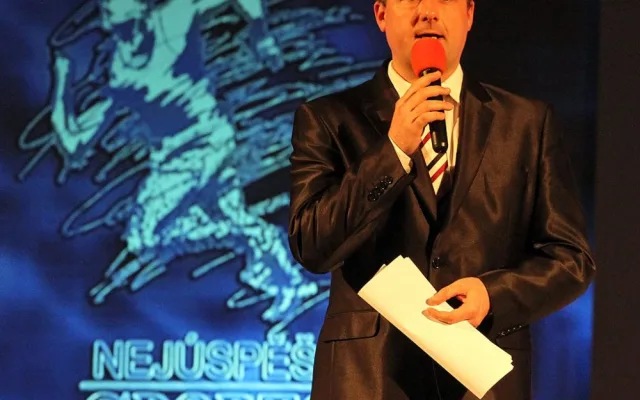 Moderátor večera Radek Šilhan