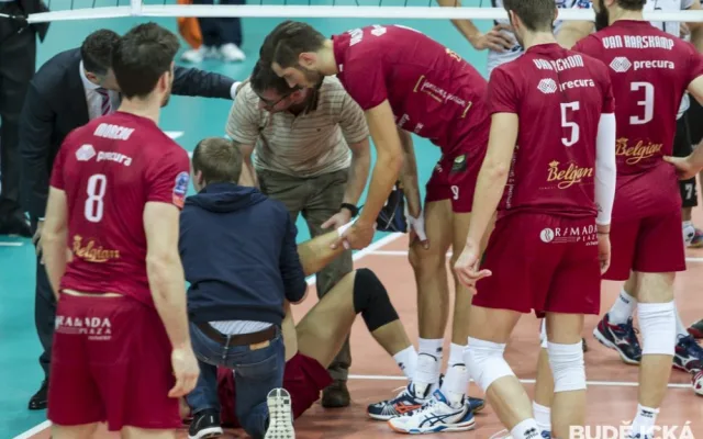 VK Jihostroj České Budějovice - Precura Antverpy 0:3