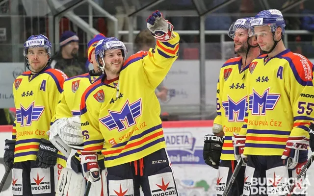 ČEZ Motor České Budějovice - LHK Jestřábi Prostějov 5:2