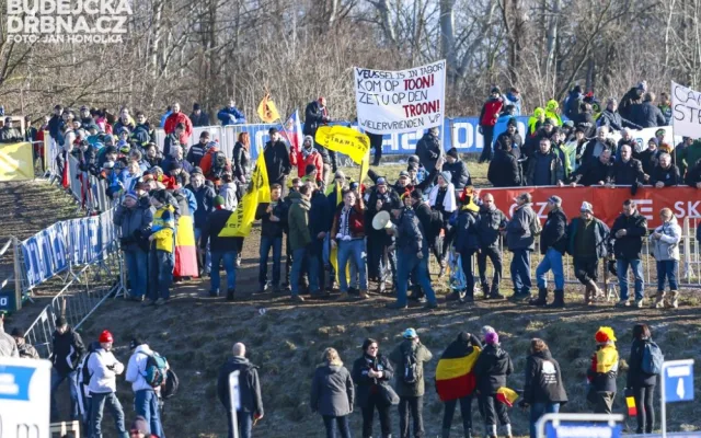Světový šampionát cyklokrosařů v Táboře