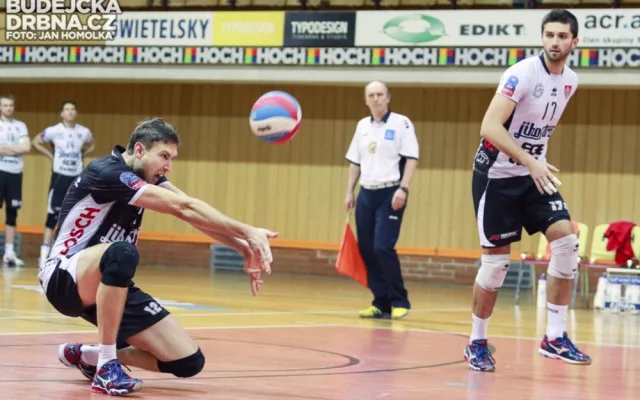 VK Jihostroj České Budějovice - Volejbal Brno 3:0