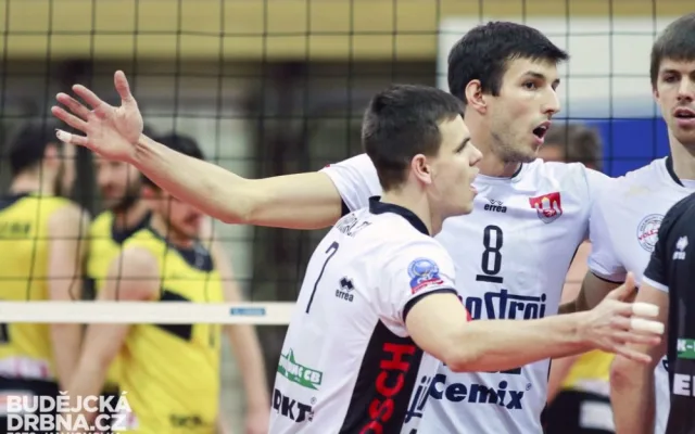 VK Jihostroj České Budějovice - Volejbal Brno 3:0
