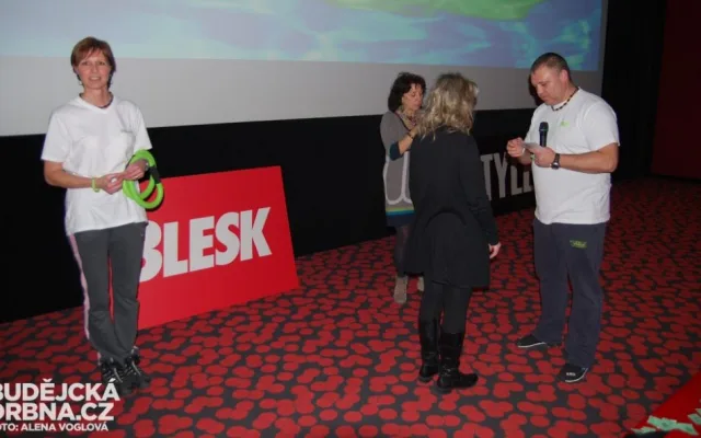 Dámskou jízdu uváděla paní ředitelka Svatava Kopečková