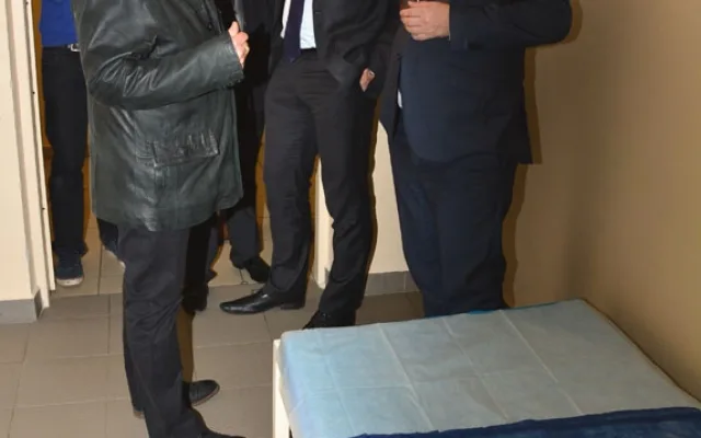 Němeček si prohlédl i protialkoholní záchytnou stanici, která se v areálu záchranné služby nachází