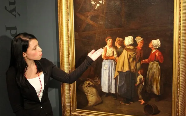 Kristýna Brožová vypráví o obrazu Modlitba za oběšence