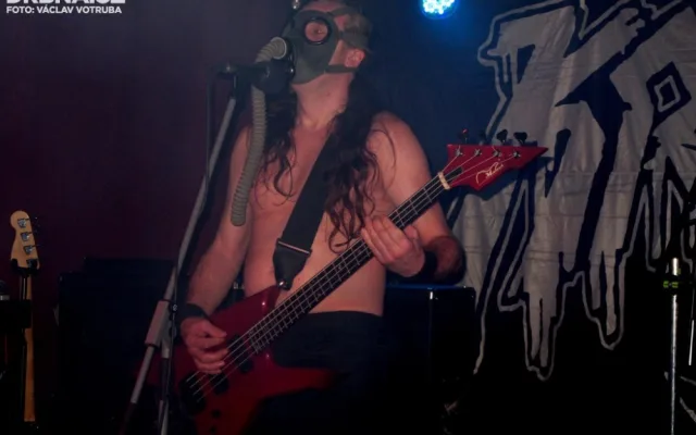 Koncert kapely Krabathor v Café Klubu Slavie