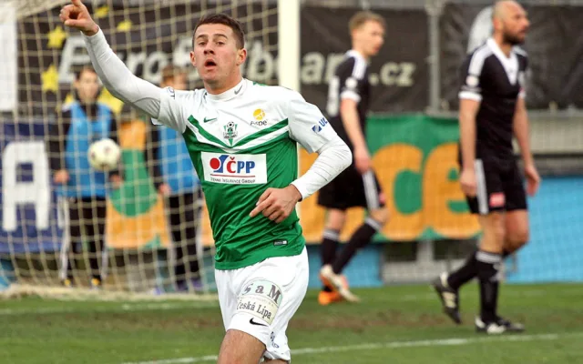 Nermin Crnkič slaví branku na 3:0