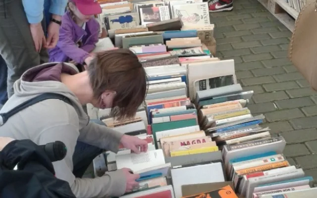 Literatura žije! na náměstí Přemysla Otakara II.