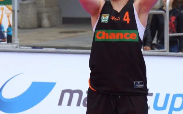 Basketbalová Chance 3x3 Tour 2015 na budějckém náměstí