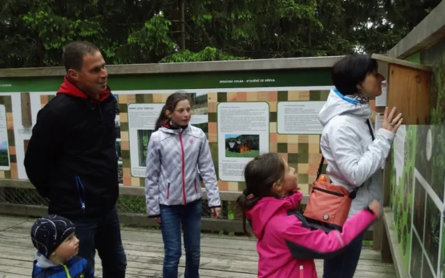 Miliontý návštěvník na Stezce korunami stromů Lipno
