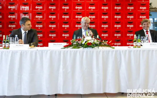 Návštěva prezidenta České republiky v Budějovickém Budvaru