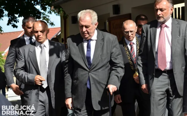 Prezident ve Velešíně
