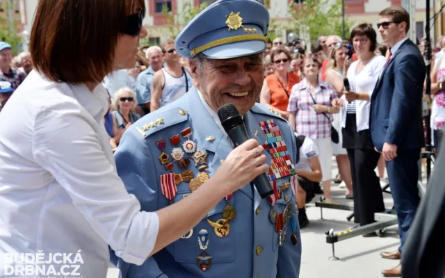 Prezident při návštěvě Tábora