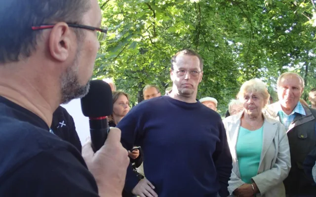 Bouřlivý mítink k protipovodňovým opatřením na Malši