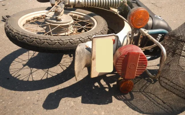 Páteční nehody motorkářů.