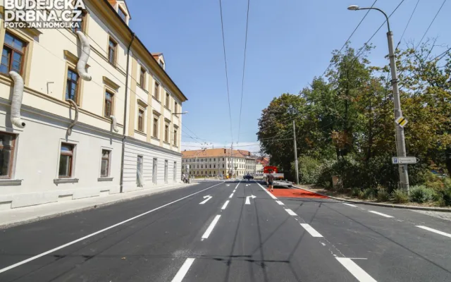 Zrekonstruovaná Husova třída a Mariánské náměstí