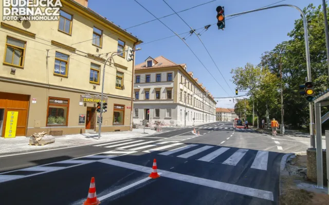 Zrekonstruovaná Husova třída a Mariánské náměstí