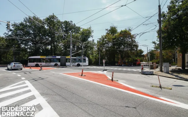 Zrekonstruovaná Husova třída a Mariánské náměstí
