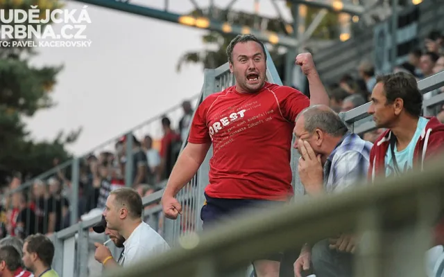 Jeden z věrných fanoušků Dynama