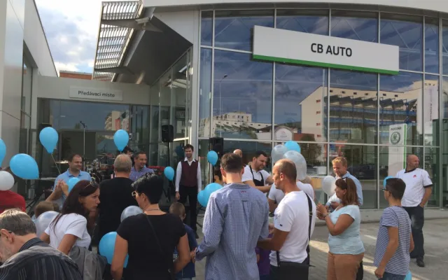 Odhalení nového showroomu