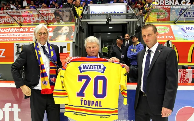 Bývalý hráč Jihočechů Bohumír Ťoupal oslavil 70. narozeniny
