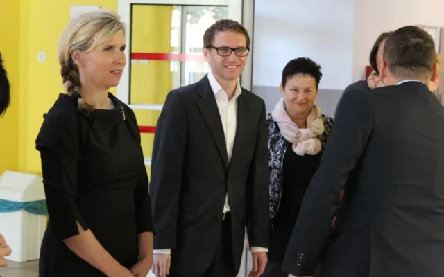 Ministryně školství na Zš Pohůrecká