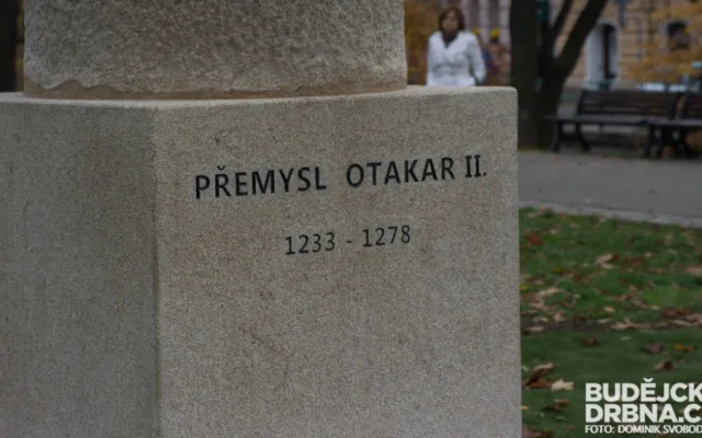 Odhalení sochy Přemysla Otakara II.