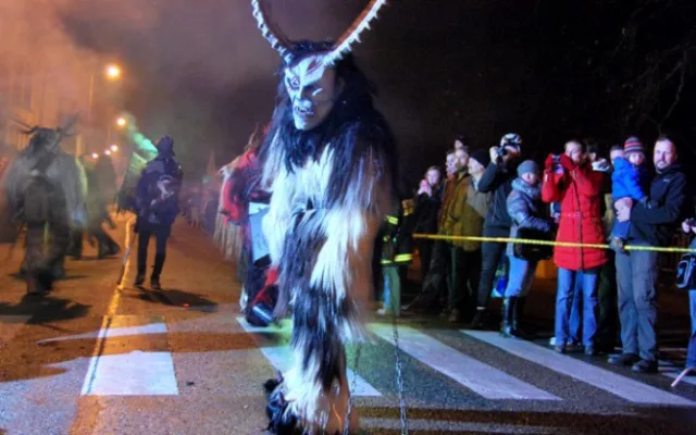 Krampus show Hluboká nad Vltavou