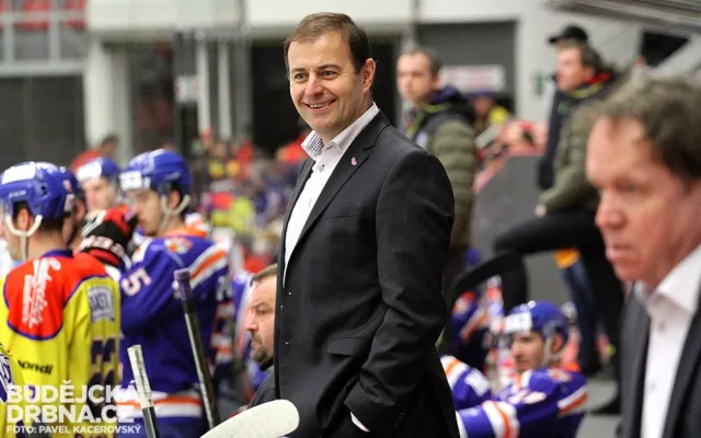 Sportovní ředitel a asistent trenéra Radek Bělohlav měl důvod k úsměvu