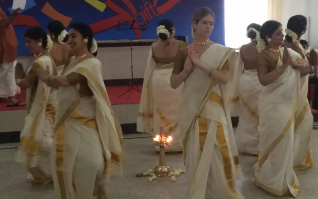 Studentka v Indii