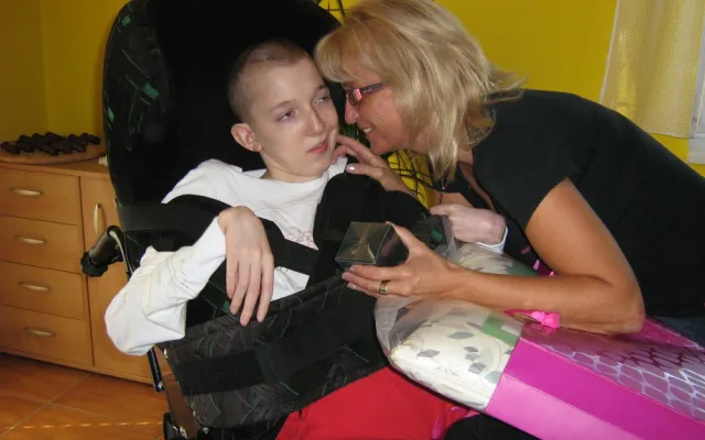 Filip Němec a maminka Martina Němcová
