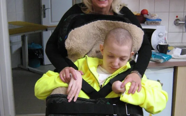Filip Němec a maminka Martina Němcová