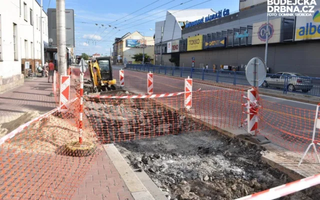 Přestavba křižovatky Nádražní a Žižkovy třídy
