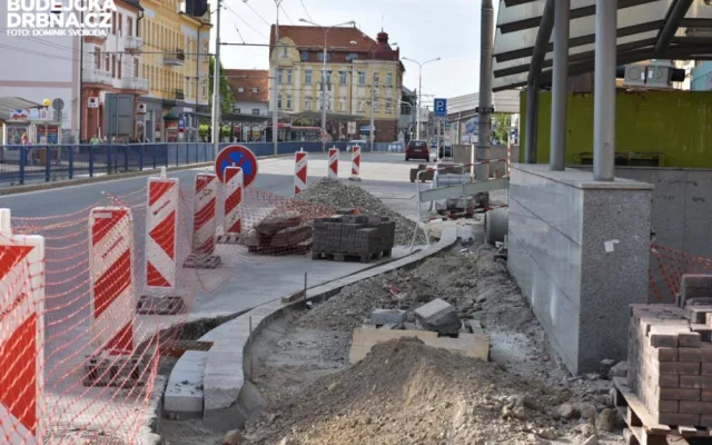 Přestavba křižovatky Nádražní a Žižkovy třídy