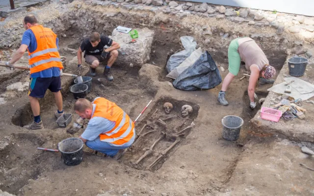 Výzkum archeologů