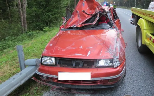 Jednadvacetiletý řidič ráno nepřežil nehodu u Bujanova