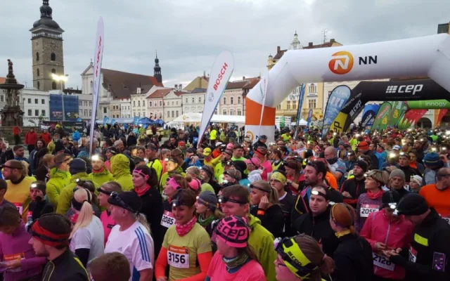 Night Run v Českých Budějovicích