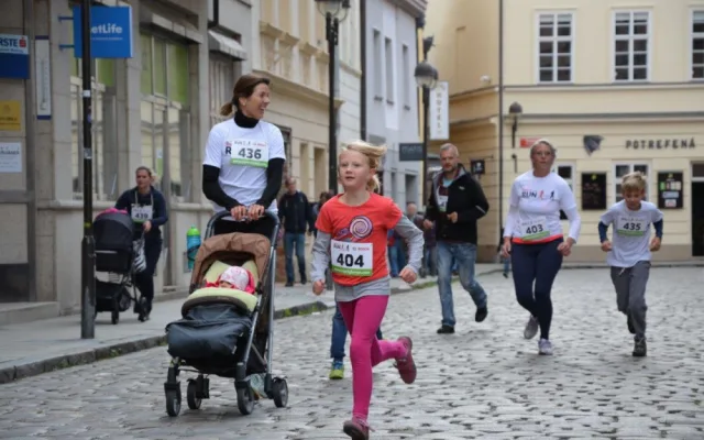 Night Run v Českých Budějovicích