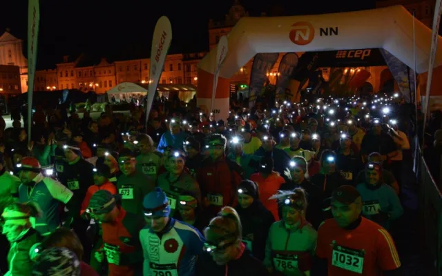 Night Run v Českých Budějovicích